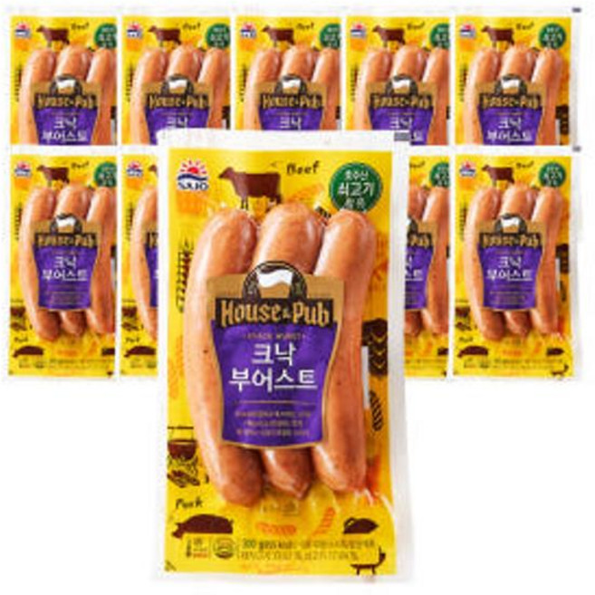 대림냉장 크낙부어스트 300g 10개, 크낙부어스트 300g X 10개