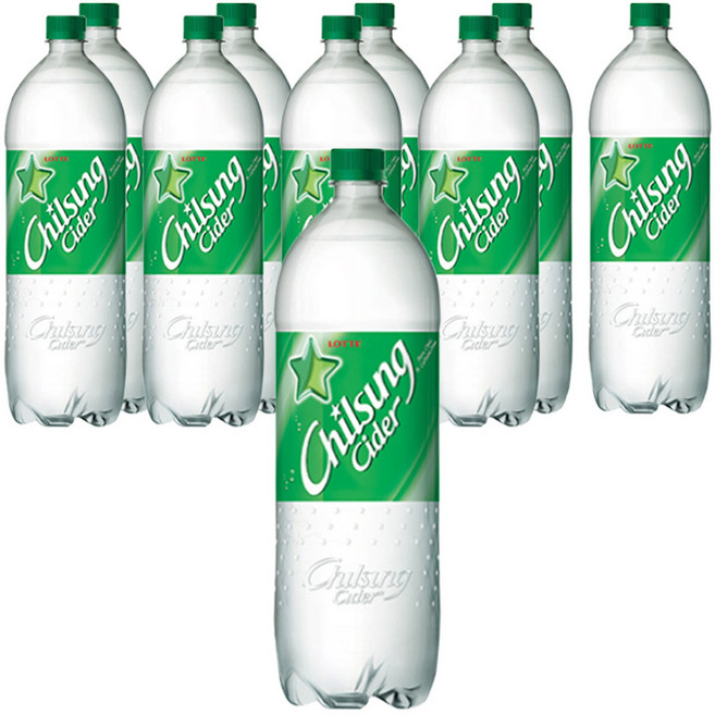 롯데 칠성사이다, 1.8L, 10개