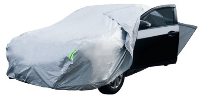 安伯特ANBORTEH 汽車炫銀甲車篷套 轎車用車罩 ABT-A041, 1個