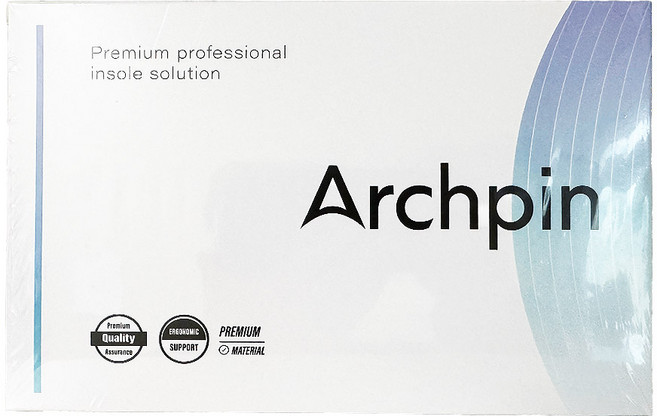 아치핀 솔루션 아치 보조 깔창, 1개