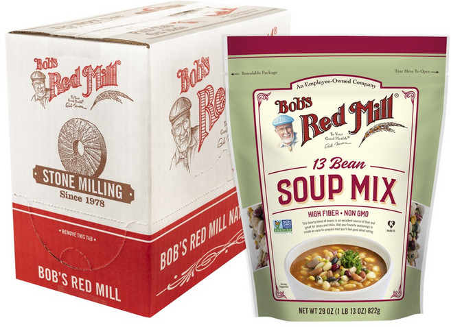 밥스레드밀 13 빈 수프 믹스, 822g, 1개