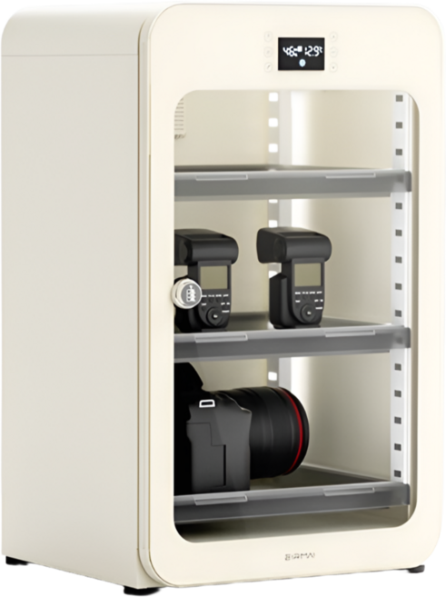 옵티드라이 하이엔드 카메라 제습함 촬영보조 전자제습 건조 다용도 보관함, 1개, FCX 100L 화이트
