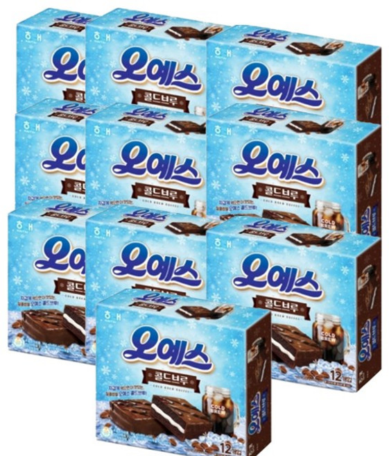 해태 오예스 콜드브루, 384g, 10개