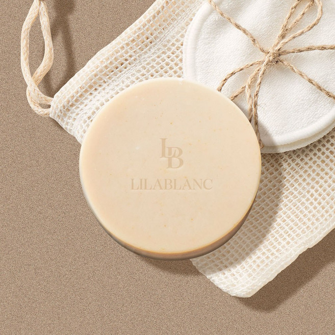 릴라블랑 동백막걸리 지게미 세안비누 클렌징 세수비누 비건인증 저자극(건성용)