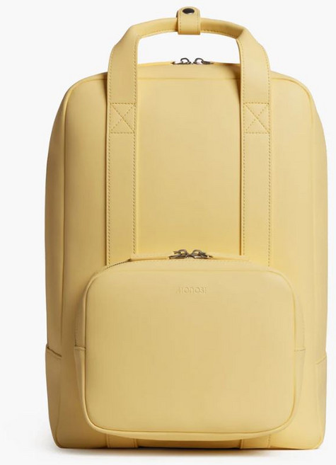 MONOS 모노스 메트로 백팩 바나나푸딩 비건가죽 Metro Backpack