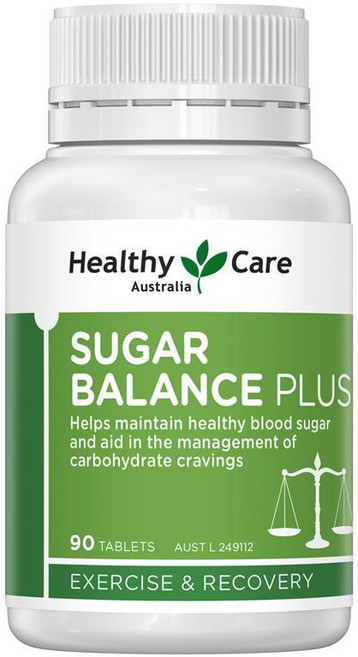 호주 헬시케어 Healthy Care Sugar Balance Plus 슈가 밸런스 플러스, 2개, 90정
