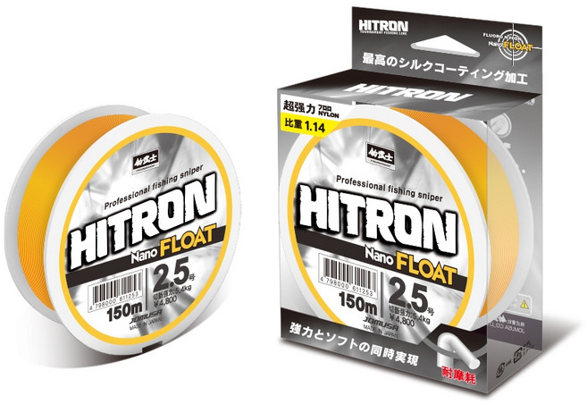 조무사 히트론 나노플로트 갯바위 릴 찌낚시 원줄, 1.65호, 1개