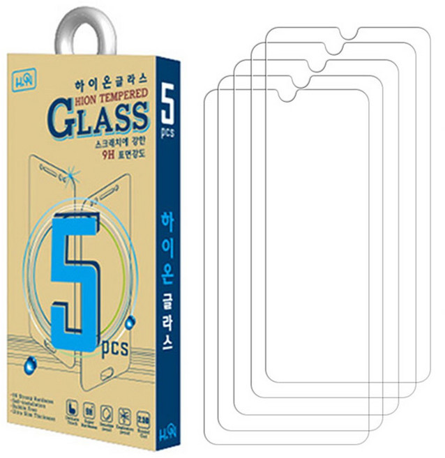 삼성전자 갤럭시A12 필름 액정 강화유리 5매 J4 J6 A32 A50 A42 A90 A31 A51 A71 A21S 9 8 7, 1개