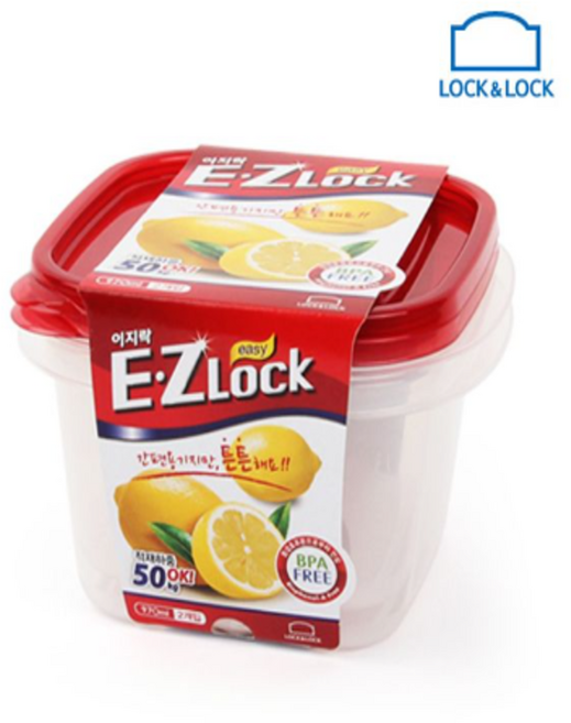 락앤락 뉴이지락 970ml 밀폐용기 간편용기 반찬통, 1개