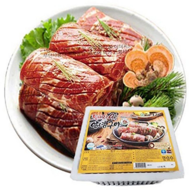 돼지왕 양념구이-2.8kg(10대)무뼈갈비10인분(상황버섯함유), 1개, 1g