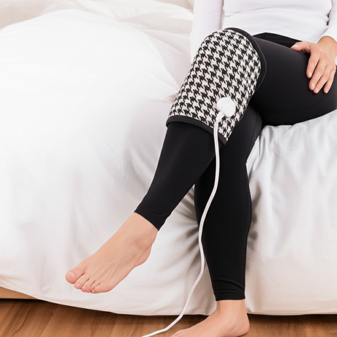 한일의료기 부위별 맞춤 전기찜질기 무릎용 오십견 생리통 근육통 관절 통증 완화, 무릎용 전기찜질기