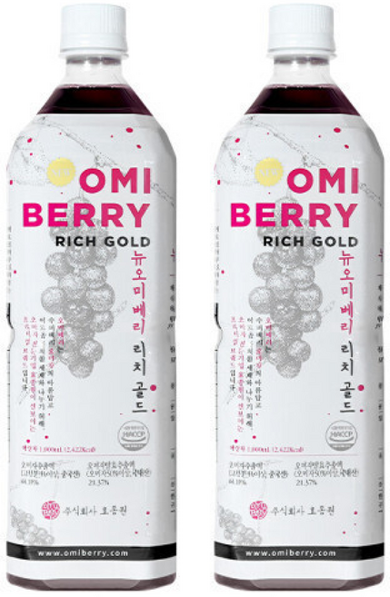 뉴 오미베리 리치골드 세트, 1L
