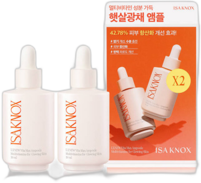 이자녹스 NEW 엘엑스뉴 비타맥스 앰플 더블기획 (+), 1개, 30ml