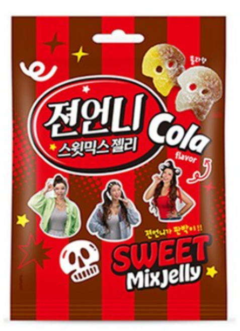 젼언니 스윗믹스젤리 콜라맛, 130g, 5개