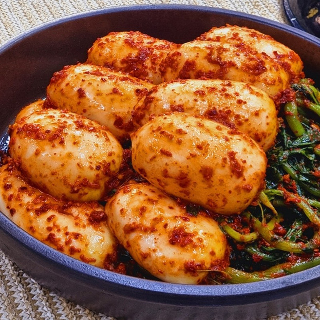 아삭하고 시원한 국산 초롱무김치, 1개, 2kg