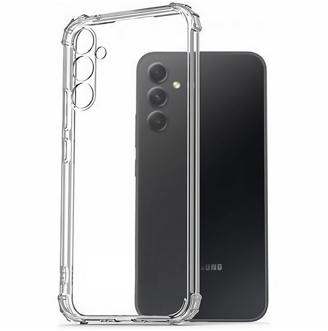 호구다 방탄 범퍼 투명 젤리 휴대폰 케이스 1+1