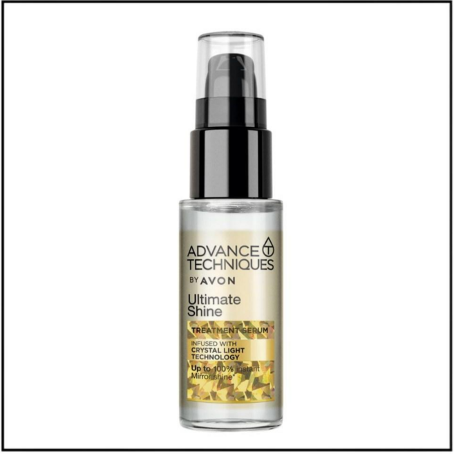 AVON 雅芳 Ultimate Shine 瞬間鏡面光澤護髮精華 30ml, 1個
