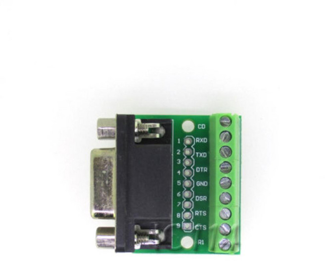 DB9 9핀 터미널블럭 D-SUB RS232 커넥터 9Pin, H8-DB09M-II(수)