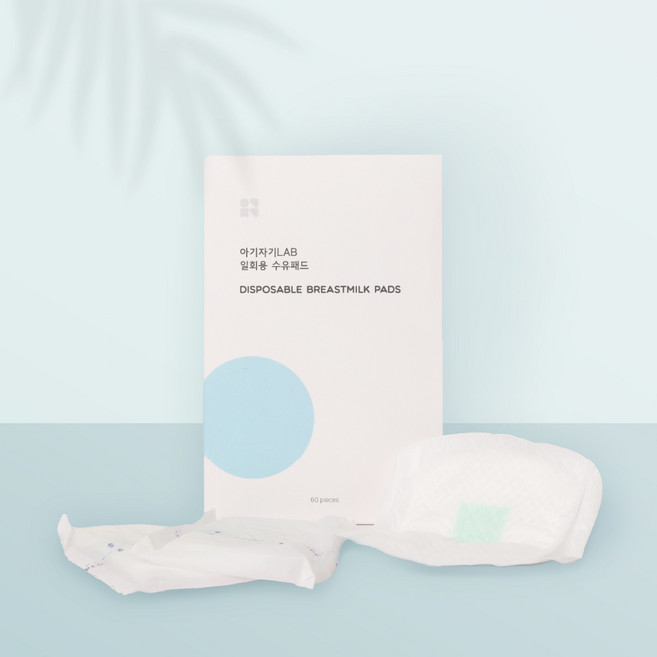 아기자기랩 일회용 수유패드 (60매입), 60개입, 1개