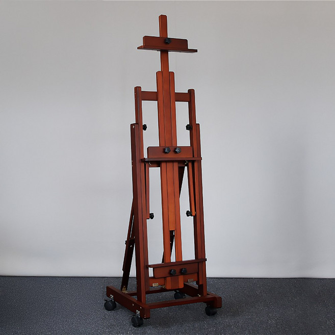 대작 나무 이젤 전문가용 대형 회화 원목 화판 미술