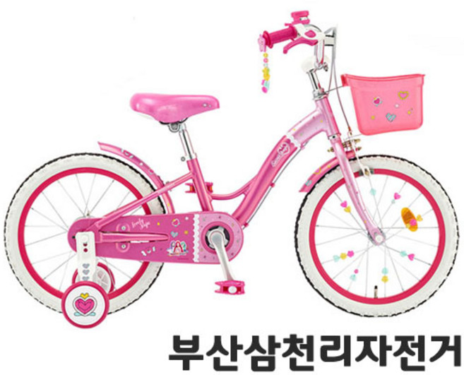 삼천리 2024 18인치 시크릿쥬쥬 별의여신 5세 6세 아동용 여아자전거 99%조립, 1개