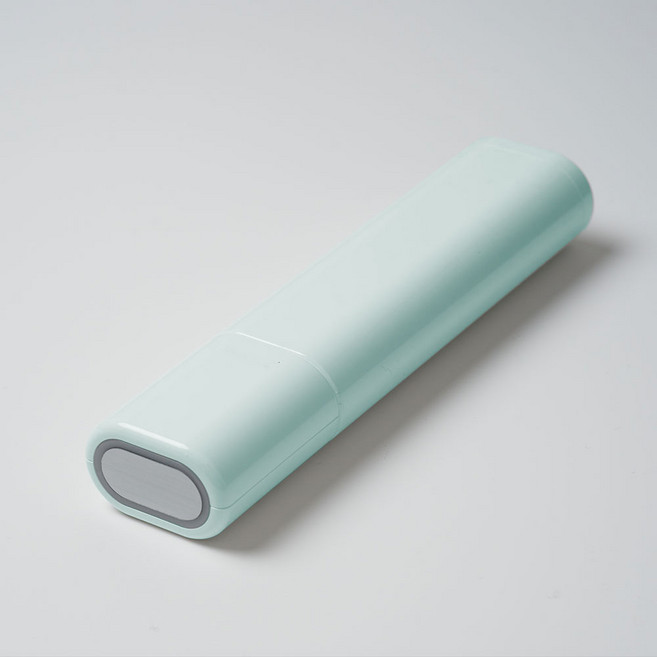 우리 국산 칫솔살균기 충전식 휴대용/거치형 치약보관, 민트