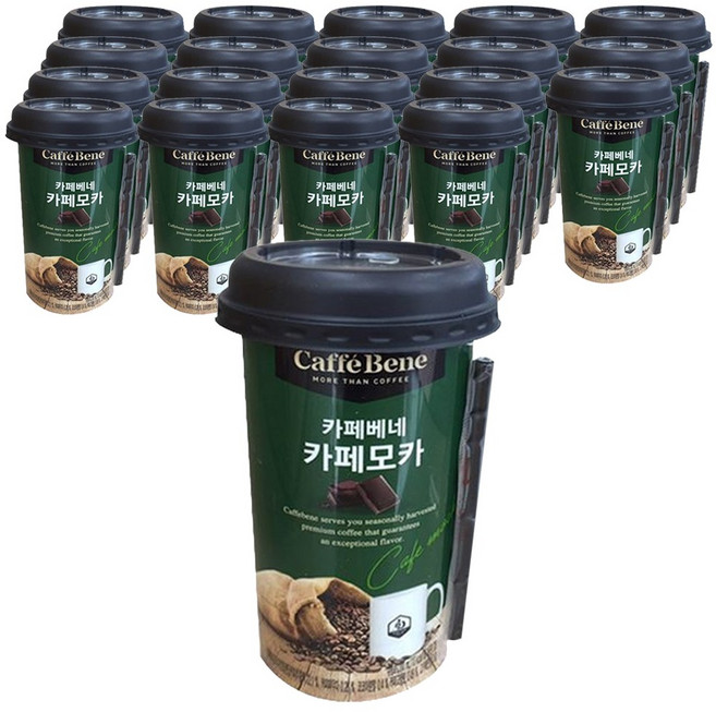 카페베네 카페모카, 200ml, 20개