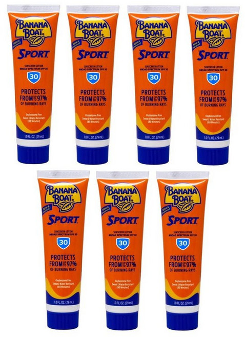 바나나보트 Banana Boat 스포츠 퍼포먼스 선스크린 로션 SPF 30 땀 물 내수성 80분