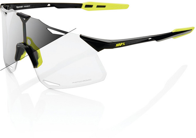100퍼센트 하이퍼크래프트 고글, 글로스 블랙 - 포토크로믹(변색) 렌즈, 1개
