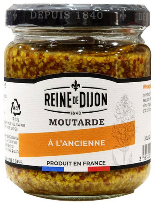르네 디종 홀 그레인 머스타드, 190g, 1개