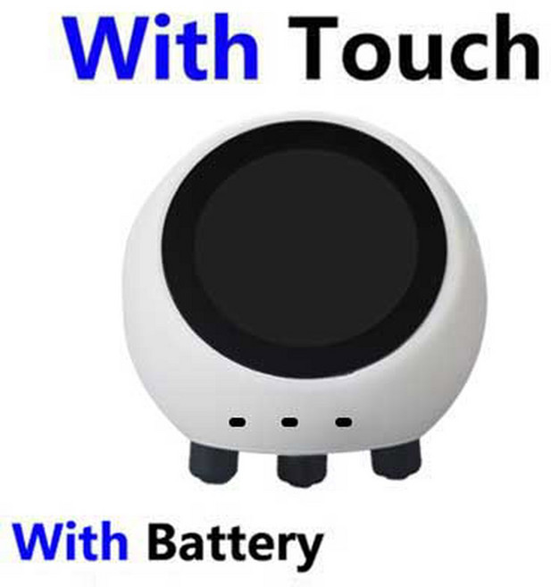 ESPHome 어시스턴트 호환 샤오지 AI 음성 채팅 로봇 볼 ESP32-S3 1.28인치 LCD N16R8 개발 보드 Wifi 시계 DeepSeek, 03 With-Bat-And-Touch