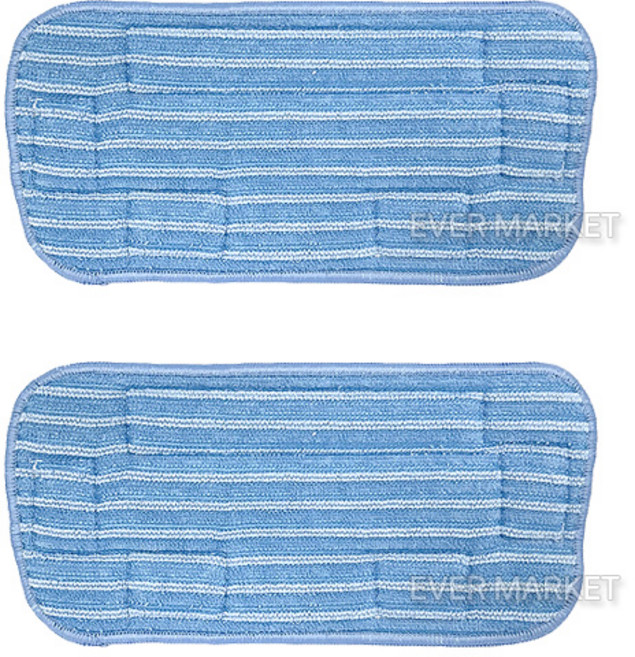 에버마켓 스팀청소기 극세사 걸레 패드 한경희 스팀청소기 HESM-D1000 HESM-D1300 EHSM-D2000 호환, 2개, 찌든때패드