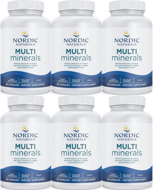 Nordic Naturals 노르딕네추럴스 멀티 미네랄, 6개, 90정 - 쿠팡