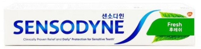 센소다인 후레쉬 치약 민트향, 100g, 1개