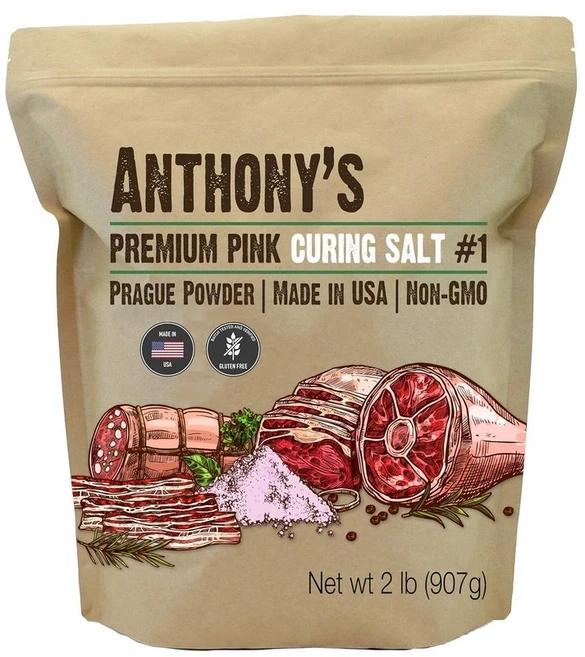 (당일)앤서니 앤서니즈 핑크 큐어링 솔트 프라하 파우더 #1 #2 907g / Anthonys Pink Curing Salt #1 #2 907g, 1개 - 쿠팡