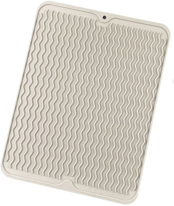 쿠키식스 에어프라이어 열차단 매트, 1개, 베이지