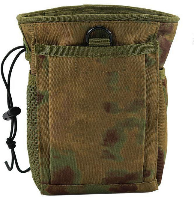 多功能運動跑步彈弓包 收納雜物腰包, 綠廢墟,包+腰帶套裝, 1個