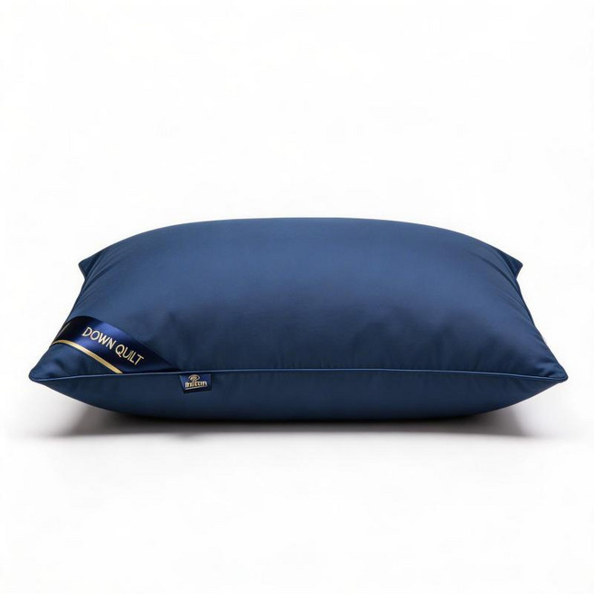 베개 | 베개솜 | 베개 속통 | 호텔용 베개솜 | 호텔 베개 | 부드러운 베개 | 푹신한 베개 | 사계절용 베개 | 프리미엄 베개 | 사계절 베개 | 통기성 좋은 베개 | 편안한, 1개, 비스듬한 라벨 블루