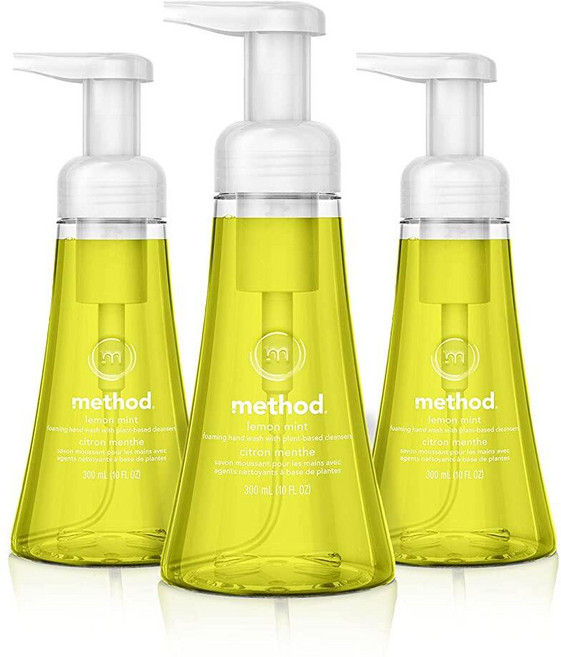 Method 메소드 포밍 핸드워시 레몬 민트 300ml 3개 1세트