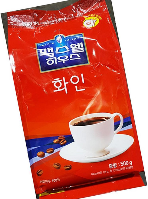 화인 맥스웰 커피 500g 업소용 대용량