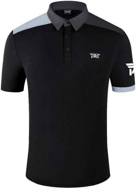 PXG 高爾夫短袖翻領彈力T恤
