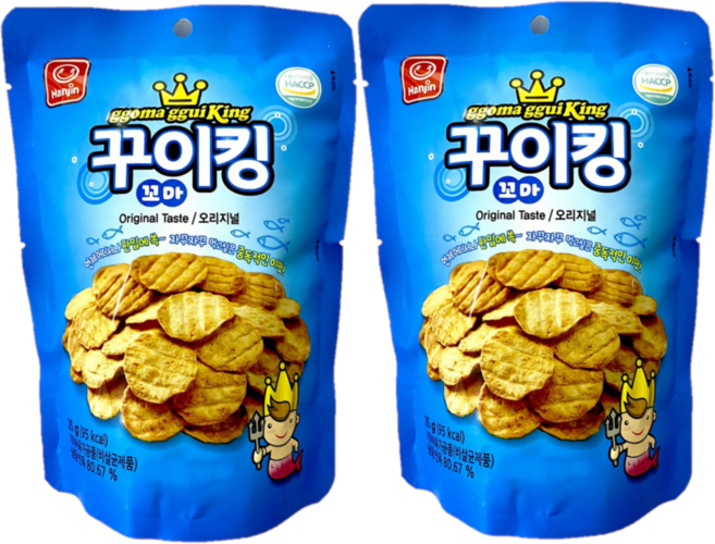 한진식품 꼬마꾸이킹 오리지날, 25g, 2개