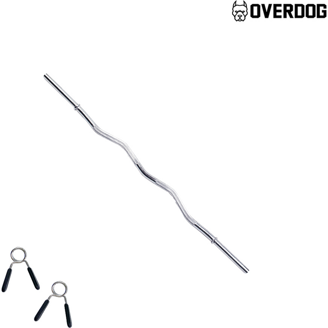 오버독 1200 경량봉 ez바, 크롬, 1개, 4.7kg