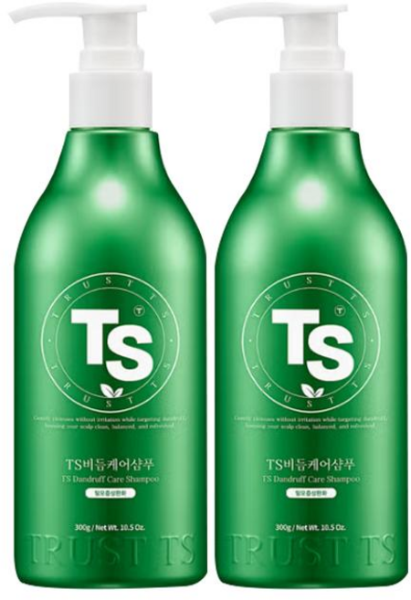TS 비듬케어 샴푸, 2개, 300g