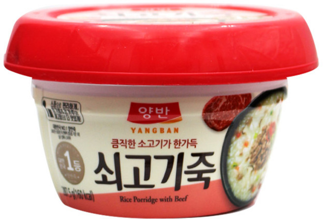 동원 양반 쇠고기죽 용기 287.5g 10입, 3개