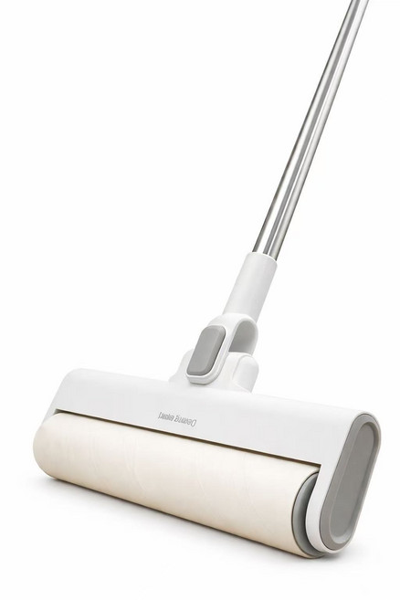 돌돌이 초강력 테이프 클리너 2단 롱핸들 24cm + 리필 3개, 1세트