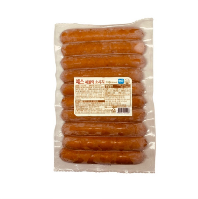 대상 에스 세블락 소시지 1kg (100g 10입)