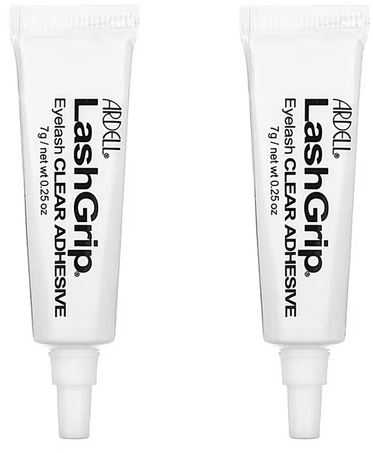 아델 래쉬그립 아이래쉬 클리어 속눈셥 접착제 7g 2팩, 2개 - 쿠팡