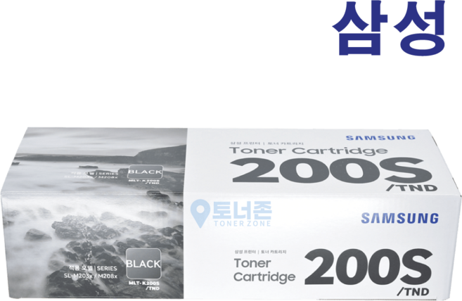 삼성 정품 토너 MLT-K200L SL-M2080 M2085 M2083 M2035 M2033 M2030 MLT-K200S, 1개