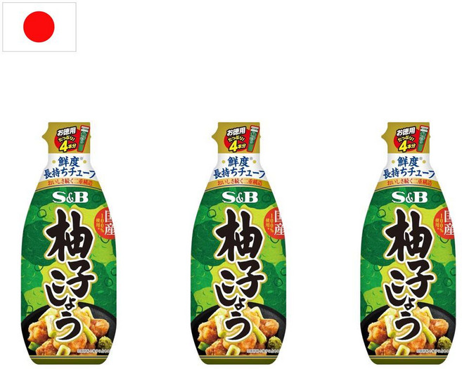 일본 S&B 에스비 에스앤비 에스엔비 유즈코쇼 yuzu kosho 160g 3개 유자코쇼